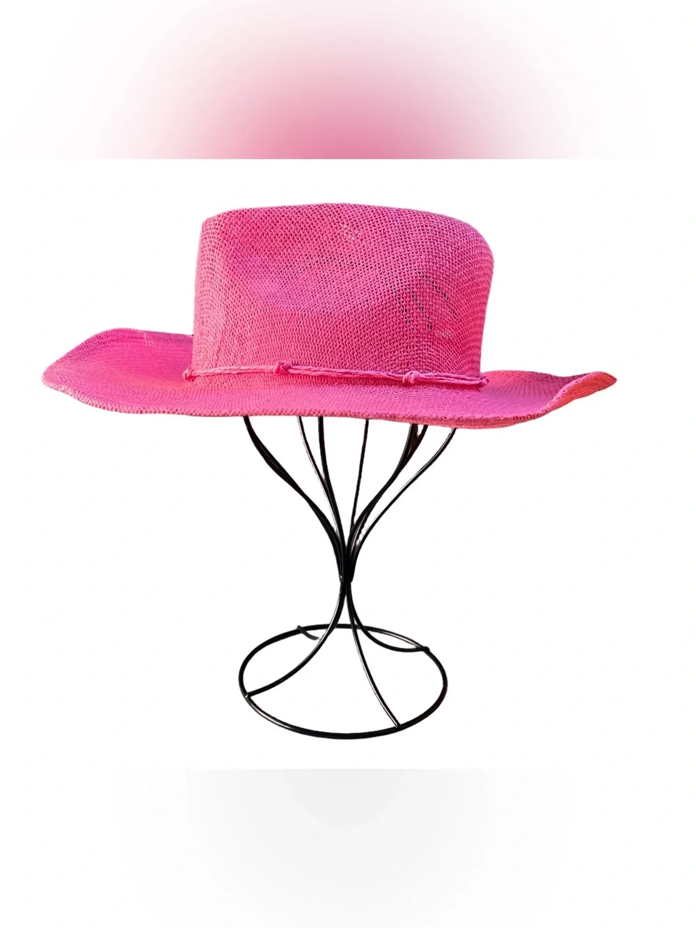 Wild Fable Straw Pink Cowgirl Hat